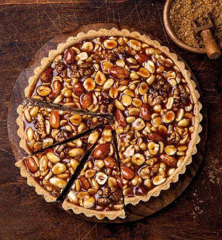 L'Ami des Jardins 1191 TARTE AUX FRUITS SECS ET CARAMEL