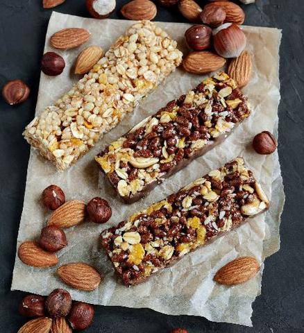 L'Ami des Jardins 1191 BARRES DE CÉRÉALES, AMANDES ET NOISETTES