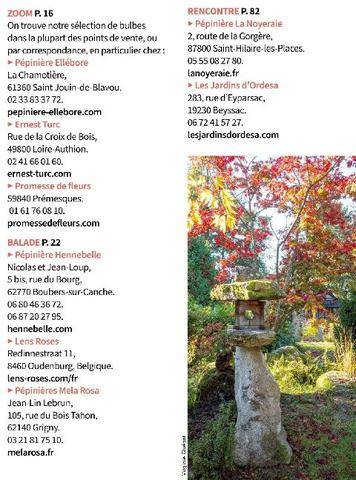 L'Ami des Jardins 1191 CARNET D’ADRESSES