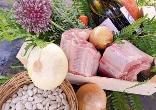 Grand Gibier 111 Costilles cochonnes au vin rouge