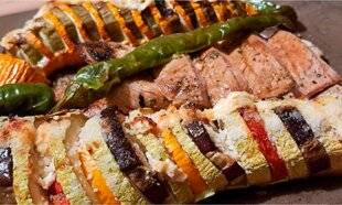 Grand Gibier 116 Pluma de marcassin et légumes de fin d'automne