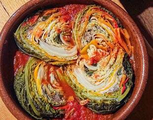 Grand Gibier 117 Chou farci au marcassin