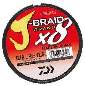 Hors-Séries 101 Tresse Daïwa J-Braid Grand X8 multicolore