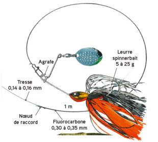 Le Chasseur Français 1469 Le brochet au spinnerbait ramené lentement