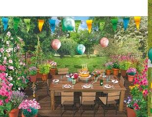 Le Chasseur Français 1540 Une terrasse de fleurs comestibles