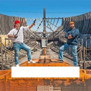 Le Chasseur Français 1545 La construction du vaisseau de guerre