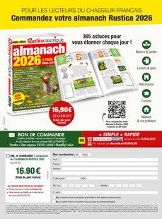 Le Chasseur Français 1546 Almanach Rustica 2026