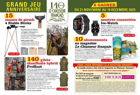Le Chasseur Français 1546 140 ans LE CHASSEUR FRANÇAIS