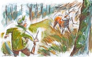 Le Chasseur Français 1547 Le cerf à trois bois