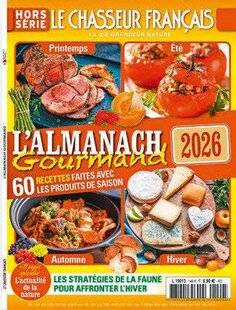 Le Chasseur Français 1548 L'Almanach gourmand 2026