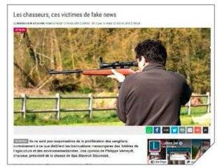 La Revue Nationale de La Chasse 860 Les chasseurs, ces victimes de “fake news”