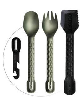 La Revue Nationale de La Chasse 862 Kit de couverts plein air Gerber