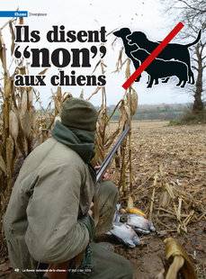 La Revue Nationale de La Chasse 862 Ils disent “ non ” aux chiens