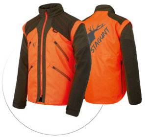 La Revue Nationale de La Chasse 862 Veste/gilet Staghunt Track Hybrid
