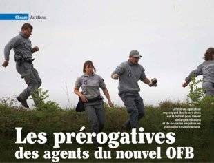 La Revue Nationale de La Chasse 868 Les prérogatives des agents du nouvel OFB
