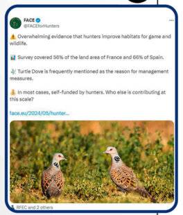 La Revue Nationale de La Chasse 923 Chasser pour préserver : une démonstration de plus