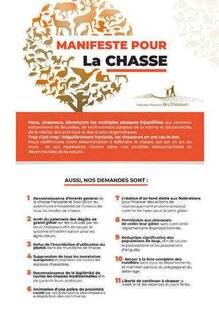 La Revue Nationale de La Chasse 934 Manifeste pour la chasse