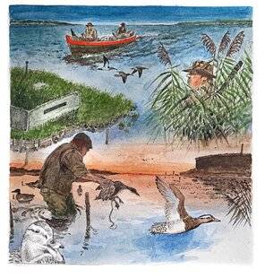 La Revue Nationale de La Chasse 934 Ouverture de la chasse au gibier d'eau en 1976