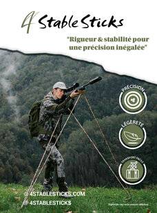 La Revue Nationale de La Chasse 937 4 Stable Sticks