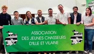 La Revue Nationale de La Chasse 940 Jeunes chasseurs d'Ille-et-Vilaine De l'énergie à revendre !