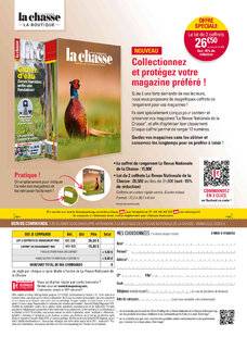 La Revue Nationale de La Chasse 947 La revue nationale de la chasse LA BOUTIQUE