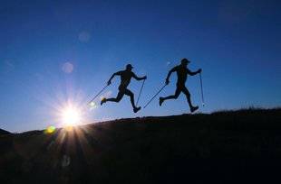 Vital 40 Le Nordic-Trail Bâtons pour bondir de plaisir !