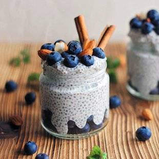 Vital 40 Le chia pudding Pour bien démarrer la journée !