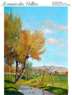 Les Veillées des Chaumières 3381 Les Grands Saules Paul GUIGOU (1834- 1871) Musée des Beaux-Arts - Marseille