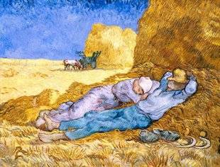 Les Veillées des Chaumières 3382 La Méridienne ou La Sieste - Vincent VAN GOGH (1853- 1890) - Musée d'Orsay - Paris