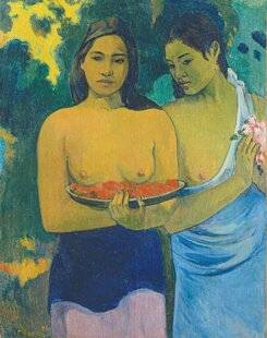 Les Veillées des Chaumières 3647 Deux Femmes tahitiennes Paul GAUGUIN (1848-1903) Metropolitan Museum of Art - New York
