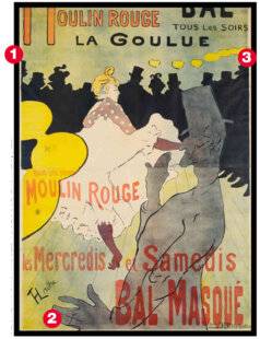 Les Veillées des Chaumières 3649 Henri de Toulouse-Lautrec, Moulin Rouge - La Goulue