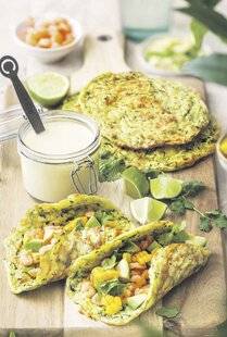 Les Veillées des Chaumières 3655 Tacos de courgettes à la cancoillotte