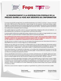 Les Veillées des Chaumières 3666 Alliance de la presse d'information générale