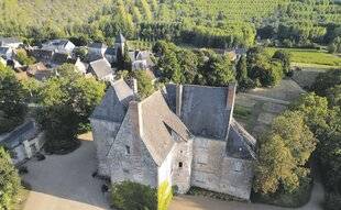 Les Veillées des Chaumières 3666 Le château de Saché à livre ouvert