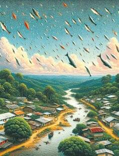 Les Veillées des Chaumières 3668 Il pleut des bestioles