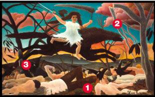 Les Veillées des Chaumières 3671 La Guerreou La Chevauchée de la discorde - Henri Rousseau