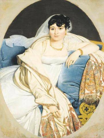 Les Veillées des Chaumières 3682 Ingres, le peintre qui sublimait les étoffes