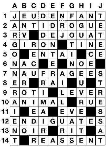Les Veillées des Chaumières 3683 SOLUTIONS DES JEUX DES PAGES 22-23