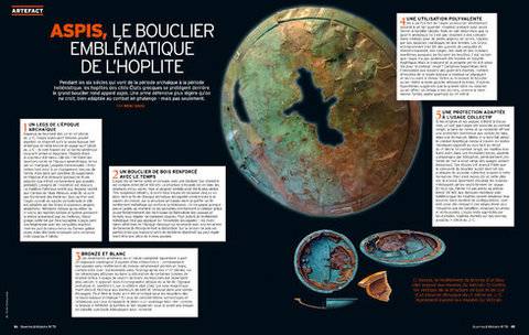 Guerres & Histoire 78 ASPIS, LE BOUCLIER EMBLÉMATIQUE DE L'HOPLITE