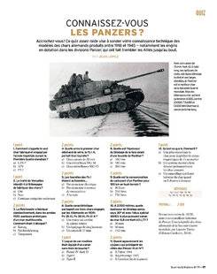 Guerres & Histoire 79 CONNAISSEZ-VOUS LES PANZERS ?