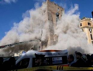 Guerres & Histoire 88 À ROME, UN MORT DANS L'EFFONDREMENT D'UNE TOUR MÉDIÉVALE