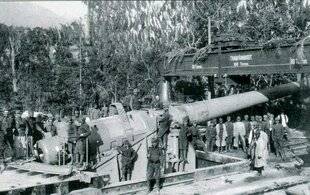 Guerres & Histoire 88 LES ITALIENS RETROUVENT UN CANON MYTHIQUE DE LA GRANDE GUERRE