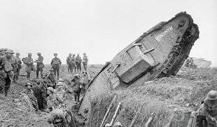 Guerres & Histoire 89 UNE LETTRE RACONTE LE CALVAIRE DES TANKISTES BRITANNIQUES PENDANT LA GRANDE GUERRE