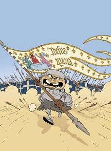 Guerres & Histoire 89 LA VÉRITABLE HISTOIRE DE JEANNE D'ARC,  Scénario de Séverine Lambour, dessin de Benoît Springer