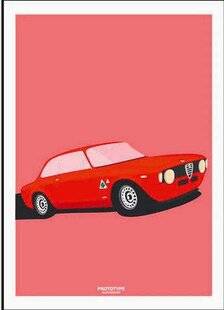 Auto Plus Classiques 78 Affiches Prototype Illustrations