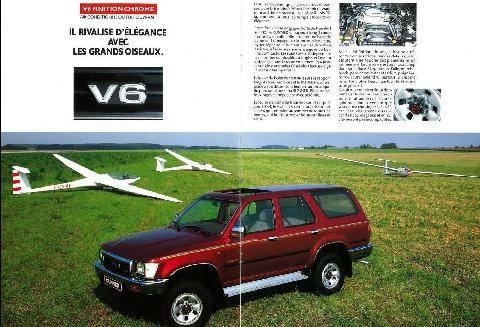 Auto Plus Classiques 87 TOYOTA RUNNER 4×4 II HILUX DE VILLE