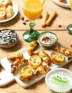 Gourmand 507 FEUILLETÉS AU FROMAGE FRAIS ET GRAINES DE CHIA