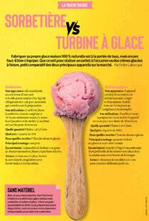 Gourmand 507 Sorbetière VS Turbine à glace
