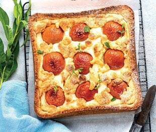 Gourmand 508 Tarte façon cheese-cake aux abricots
