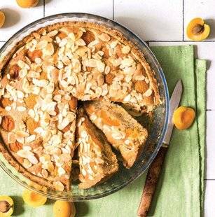 Gourmand 508 Tarte à la crème d'amande et aux abricots